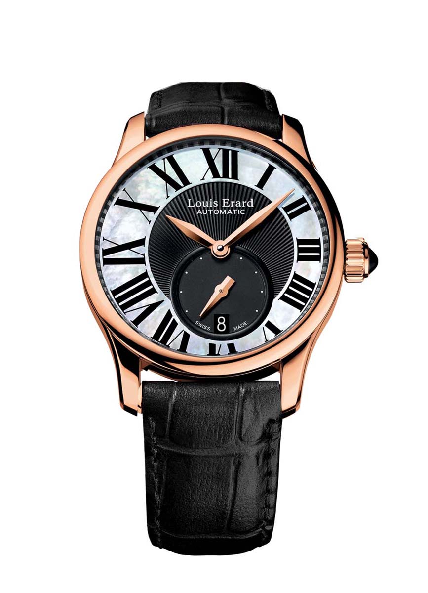 Louis Erard : Womens Emotion Mother Of Pearl Watch - Black - One Size