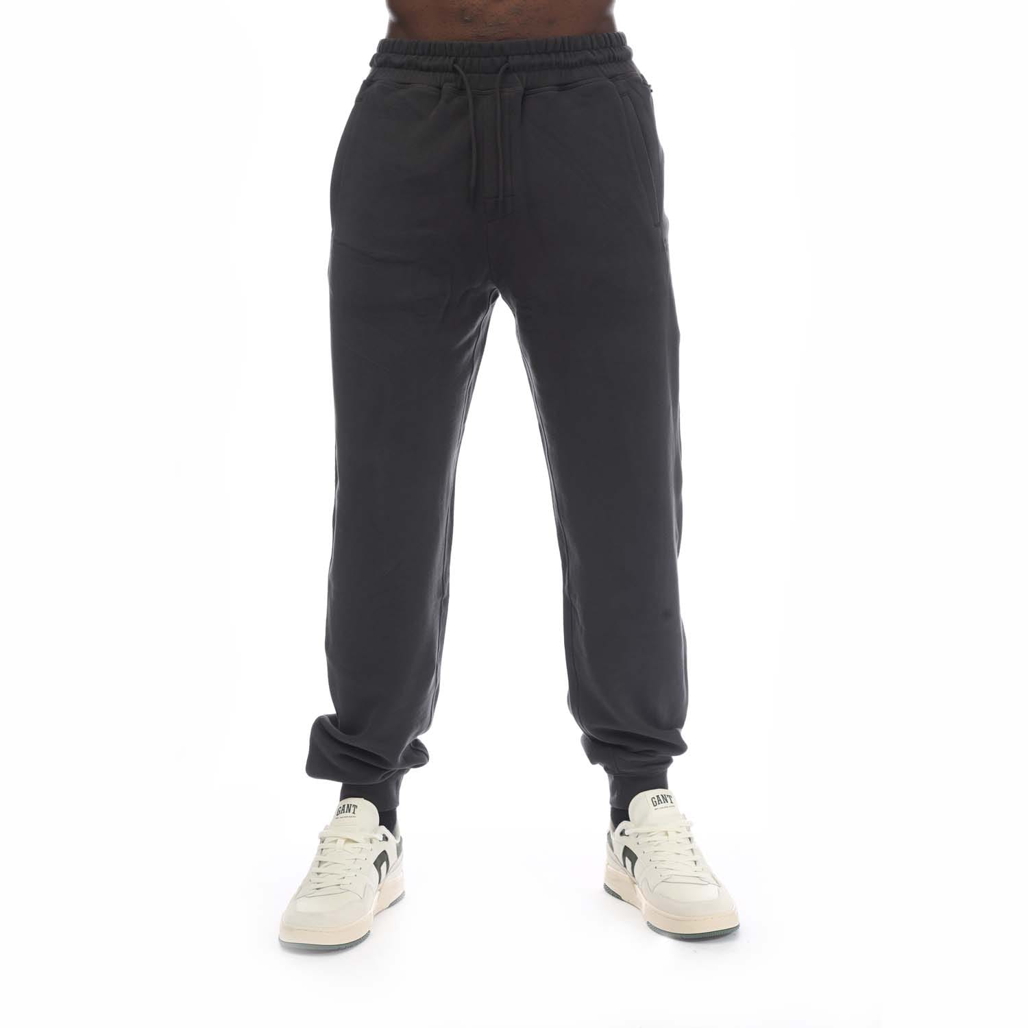 Boss Mens Contemp Lounge Pants in Black material_cotton - Size X-Large