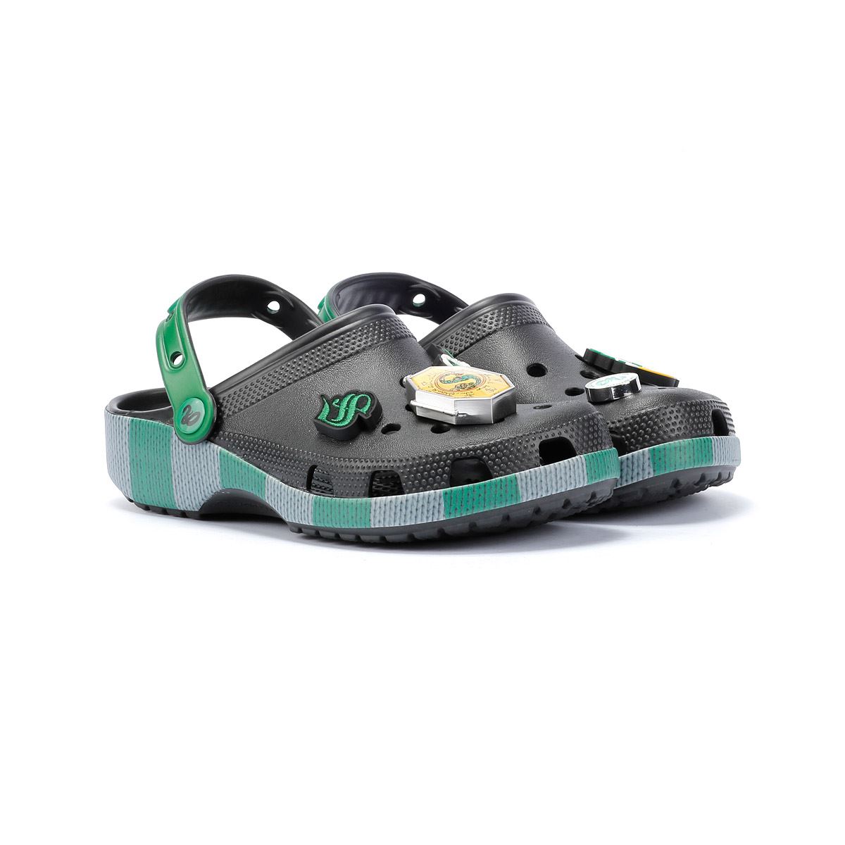 Crocs Kids Unisex Slytherin Classic Kid's Green Clogs material_Synthetic - Size UK 5