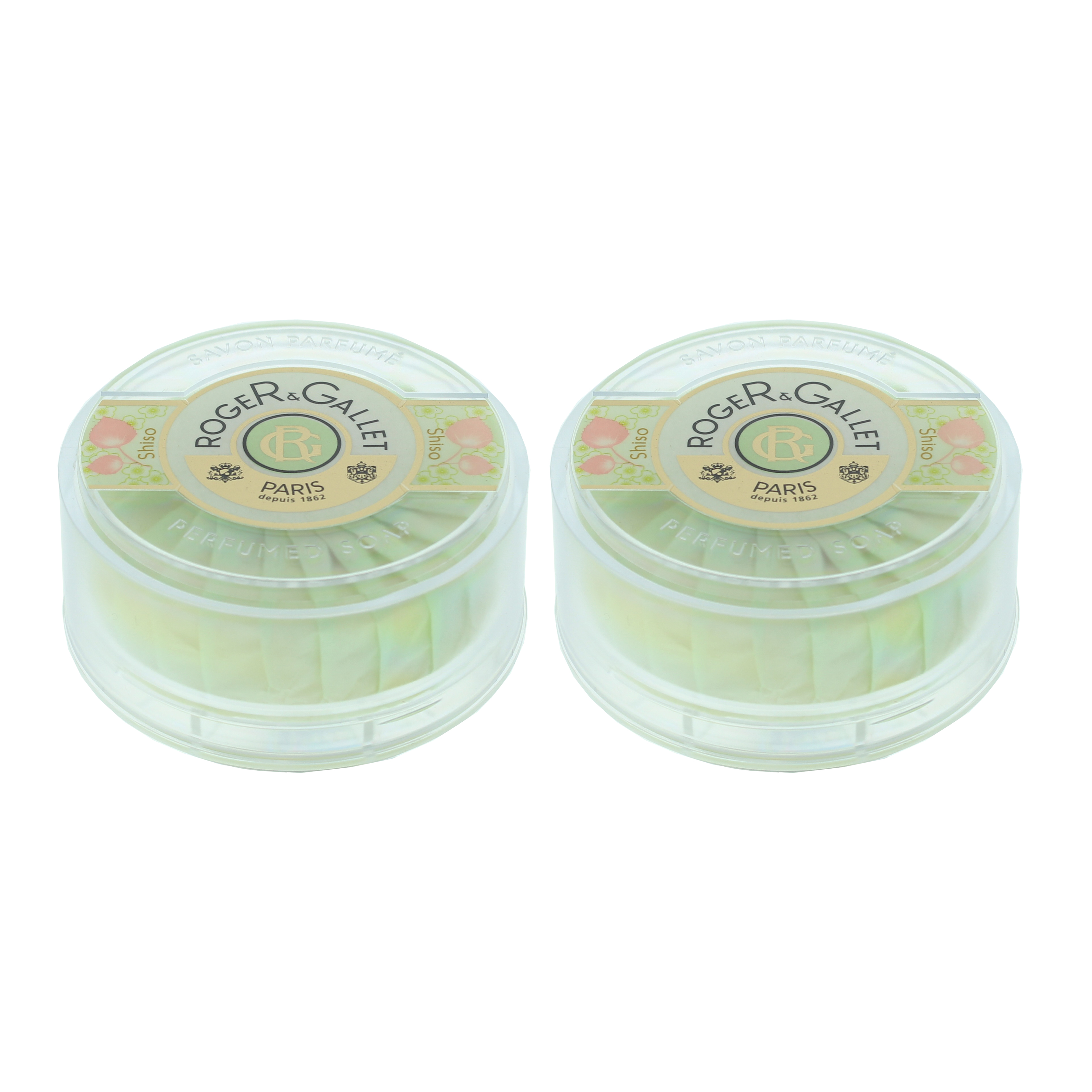 Roger & Gallet Unisex Shiso Perfumed Soap 100g x 2 - NA - One Size