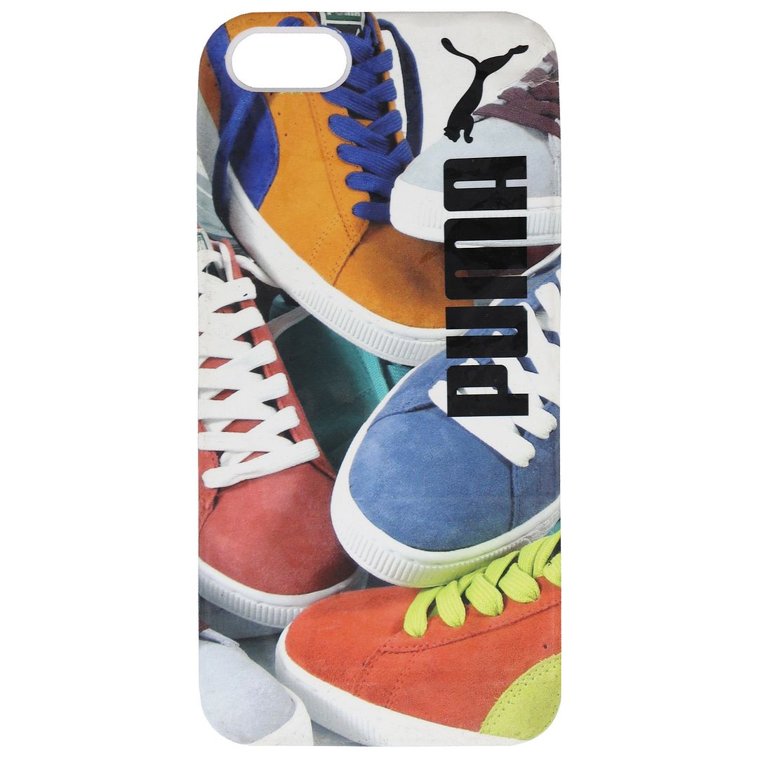 Puma Mens Bytes Suede Graphic Multicoloured iPhone 5 Hard Phone Case 052721 01 - Multicolour - One Size