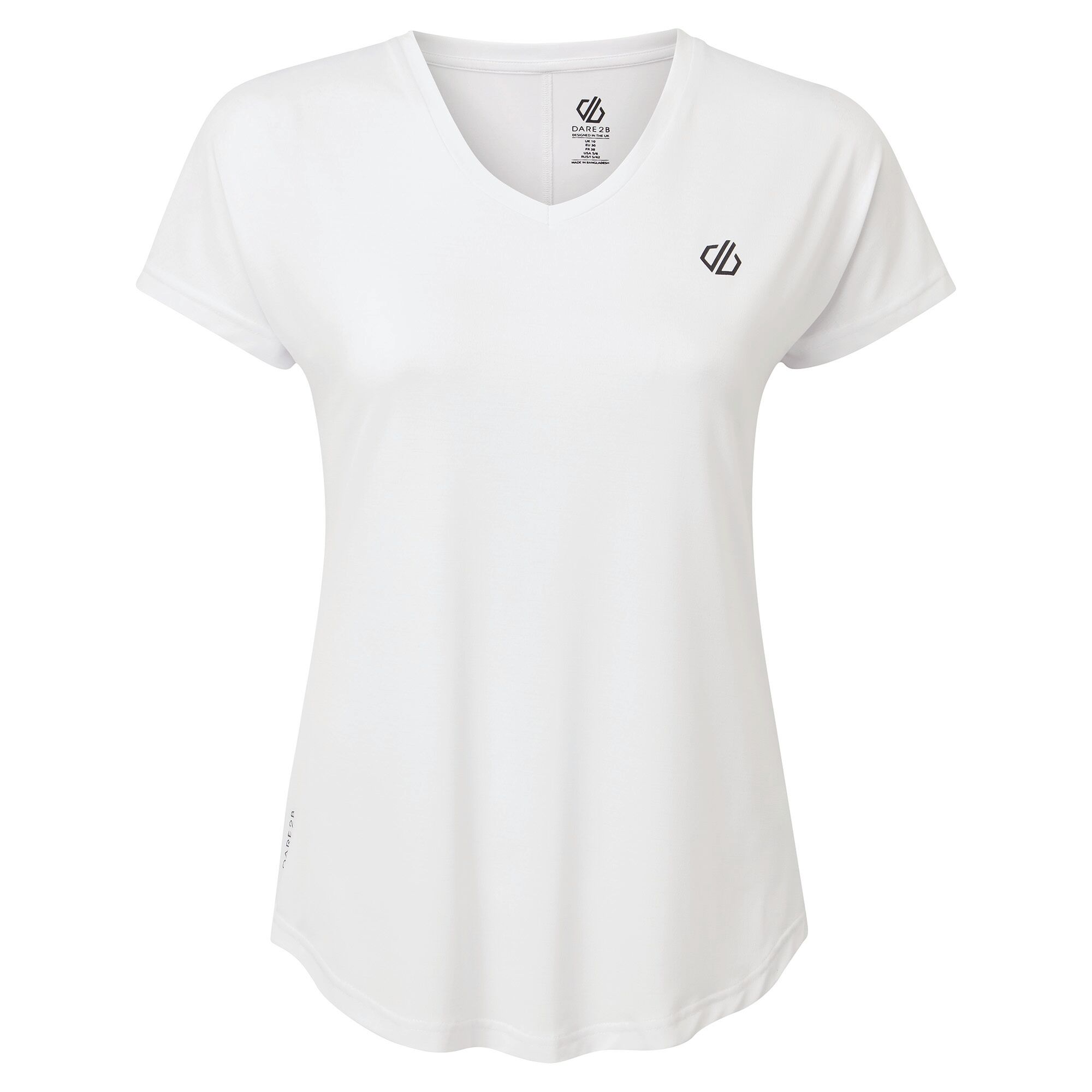 Dare 2B Womens/Ladies Active T-Shirt (White) - Size 20 UK