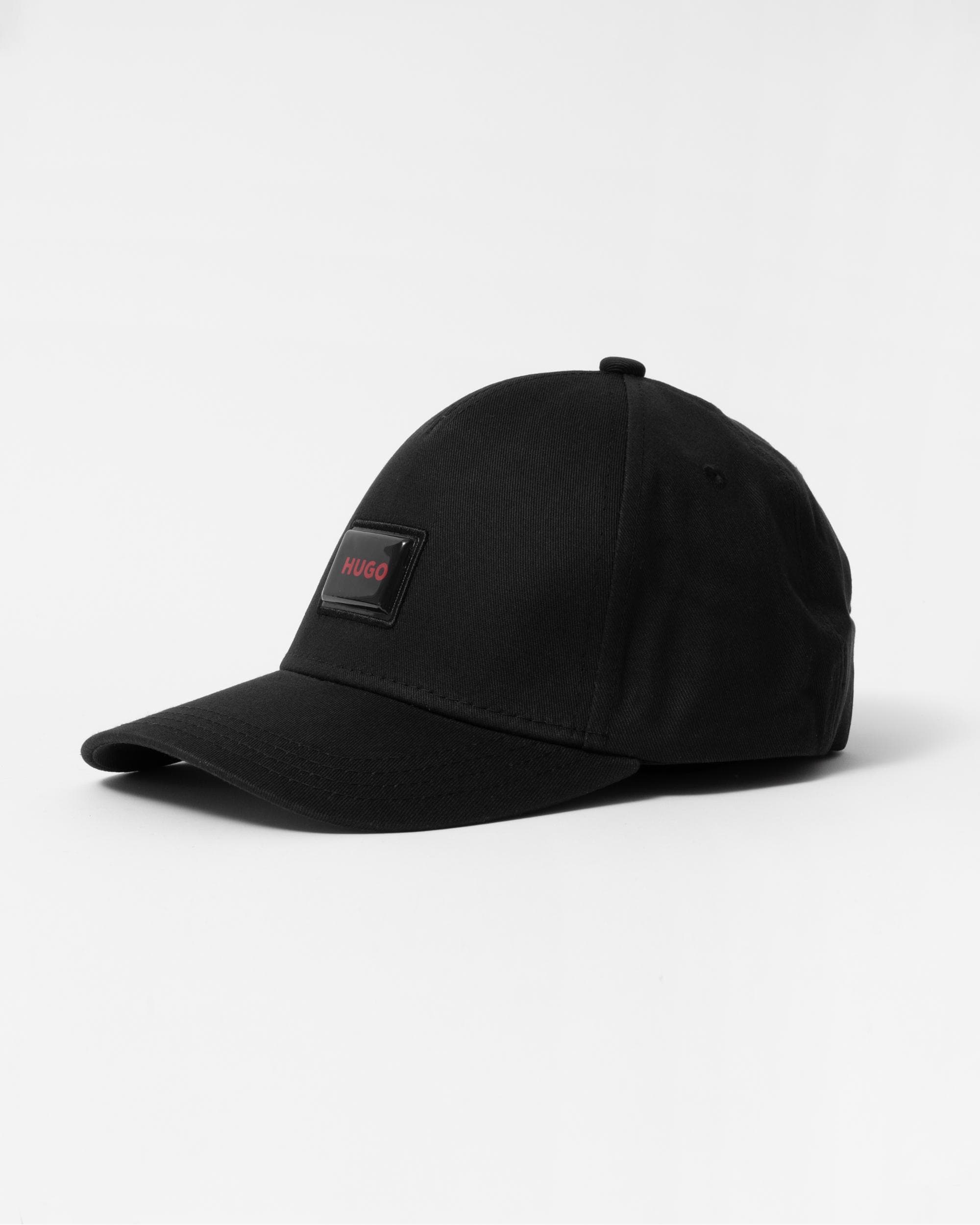 Accessories Hugo Logo Patch Cap in Black