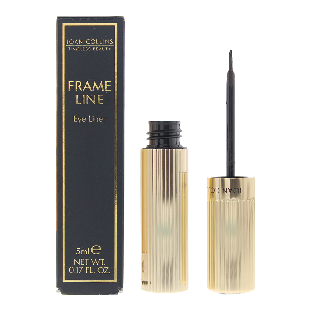 Joan Collins Womens Frame Line Dark Brown Eye Liner 5ml - One Size