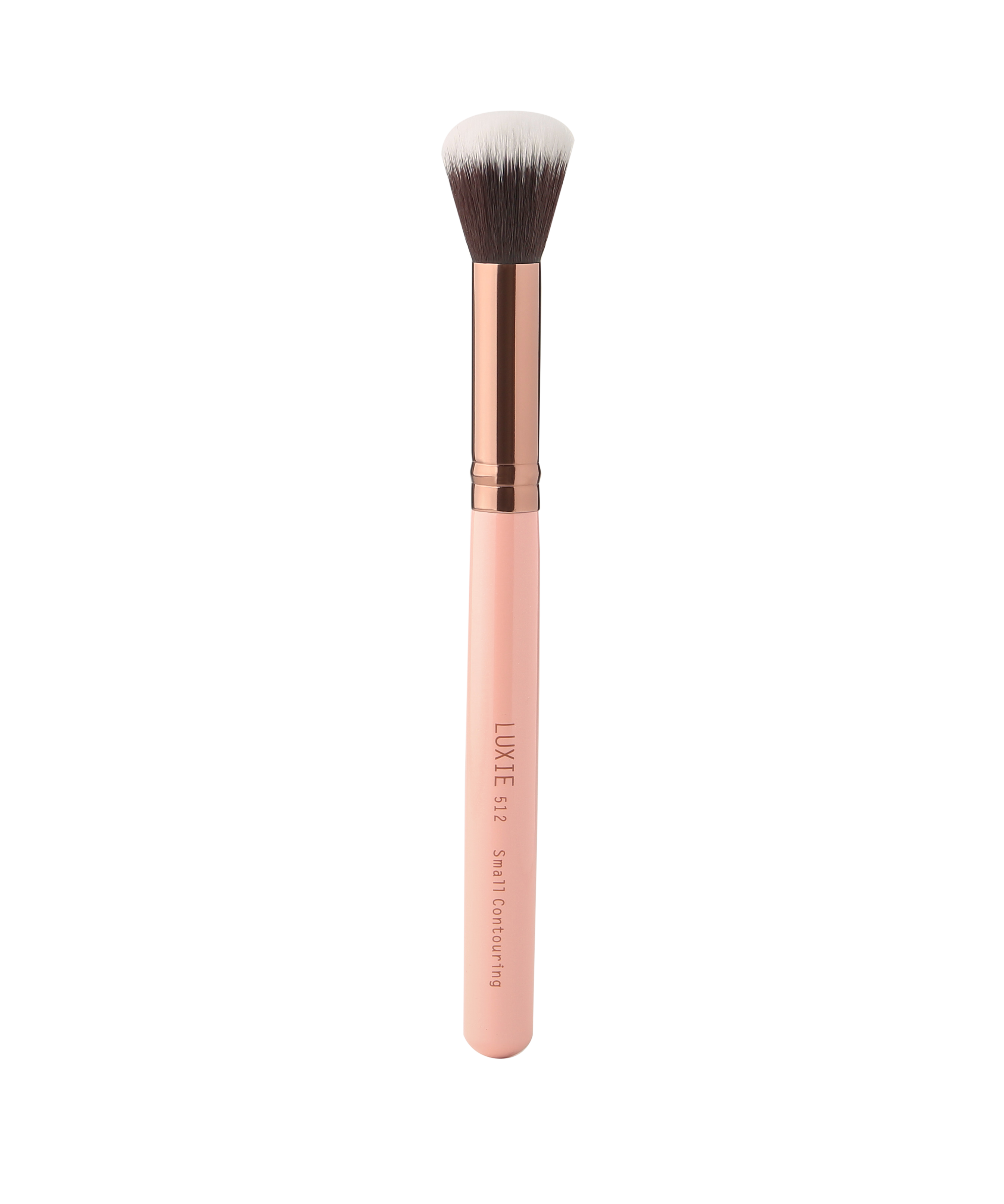 Luxie Unisex 512 Small Contouring Brush - Rose Gold - One Size