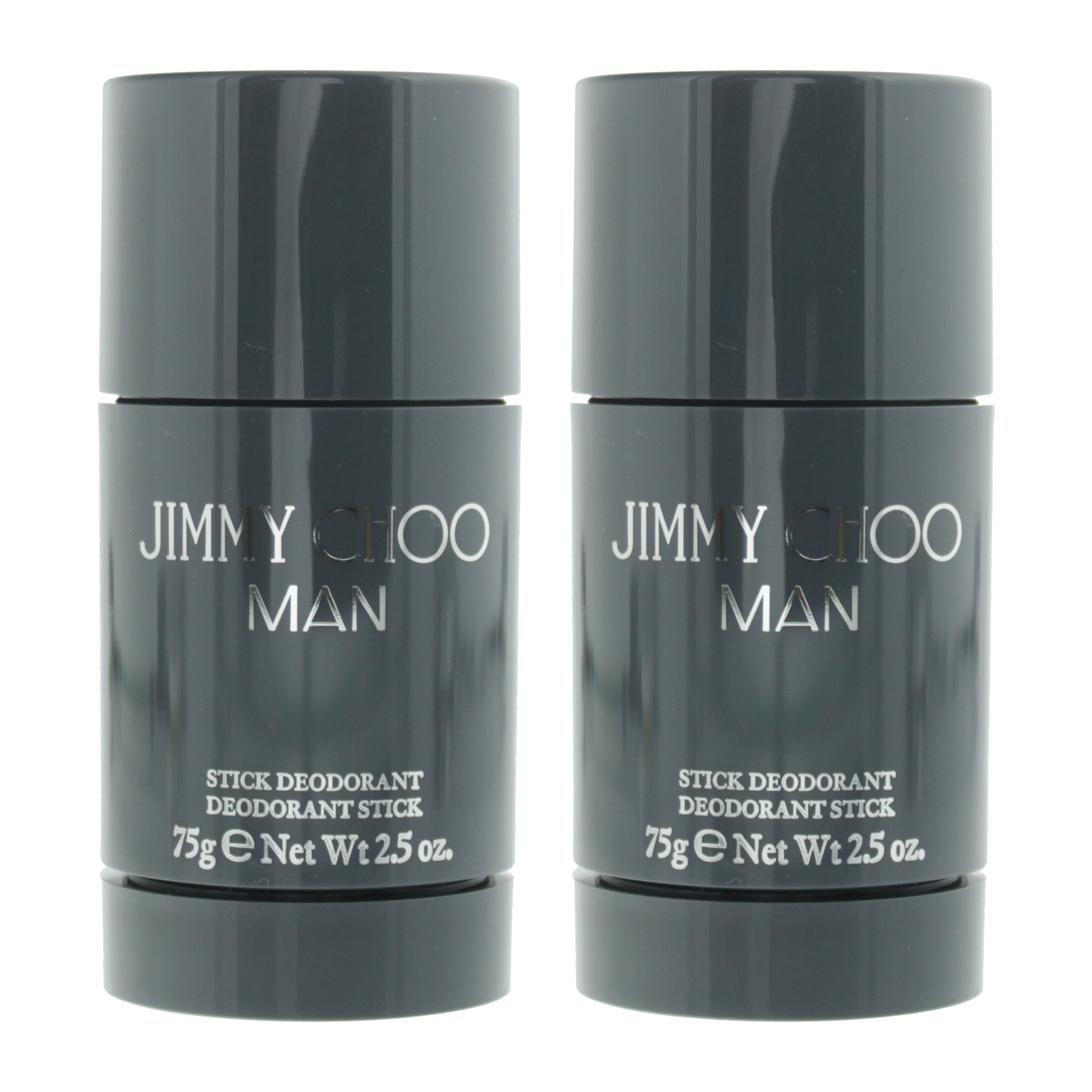 Jimmy Choo Mens Man Deodorant Stick 75g x 2 - One Size