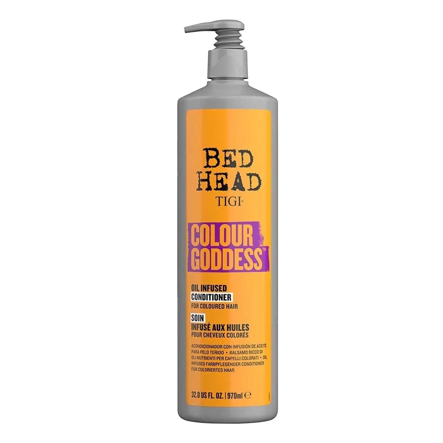 Tigi Womens Bed Head Colour Goddess Conditioner for Coloured Hair 970ml - One Size