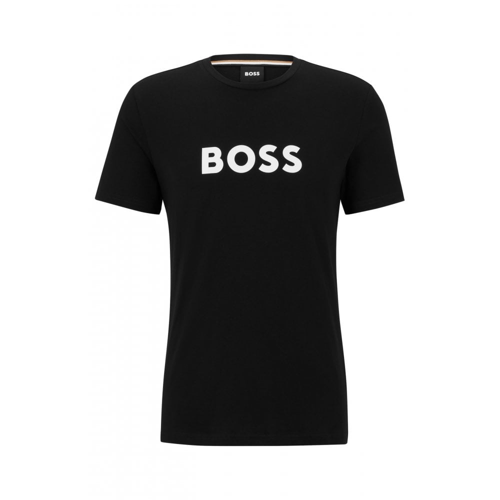 Boss Orange Mens T-Shirt RN 10249533 01 - Black - Size Medium