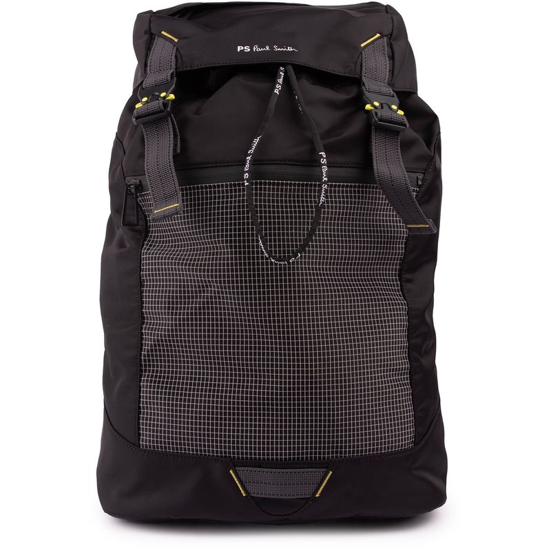 Paul Smith Mens Drawstring Backpack - Black - One Size