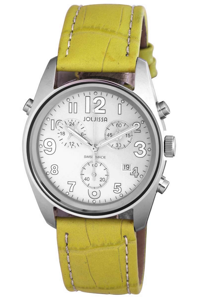 Jowissa Mens : ginebra women'ssilver watch - Green - One Size
