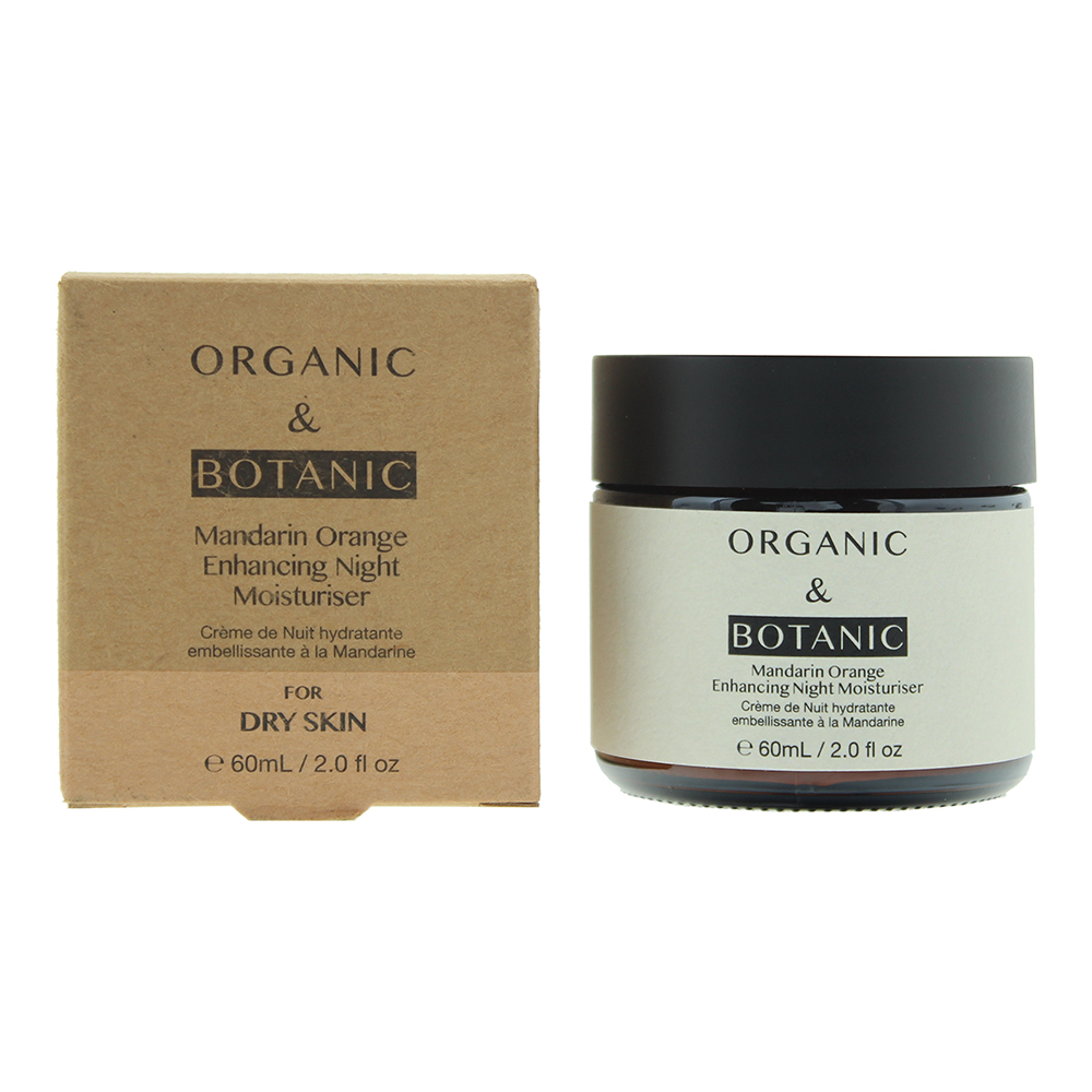 Organic & Botanic Womens Mandarin Orange Enhancing Night Moisturiser 50ml - One Size