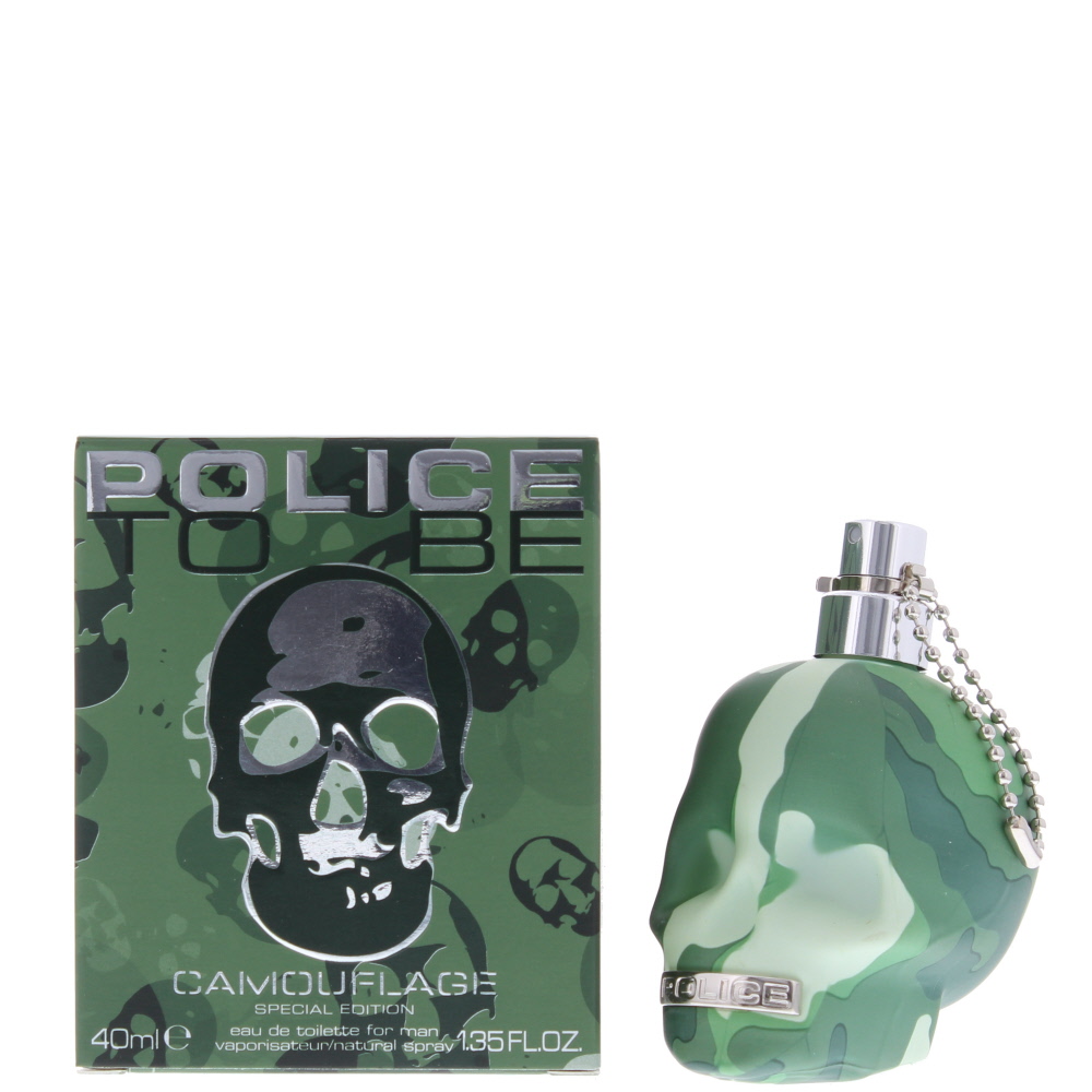 Police Mens To Be Camouflage Eau de Toilette 40ml - One Size