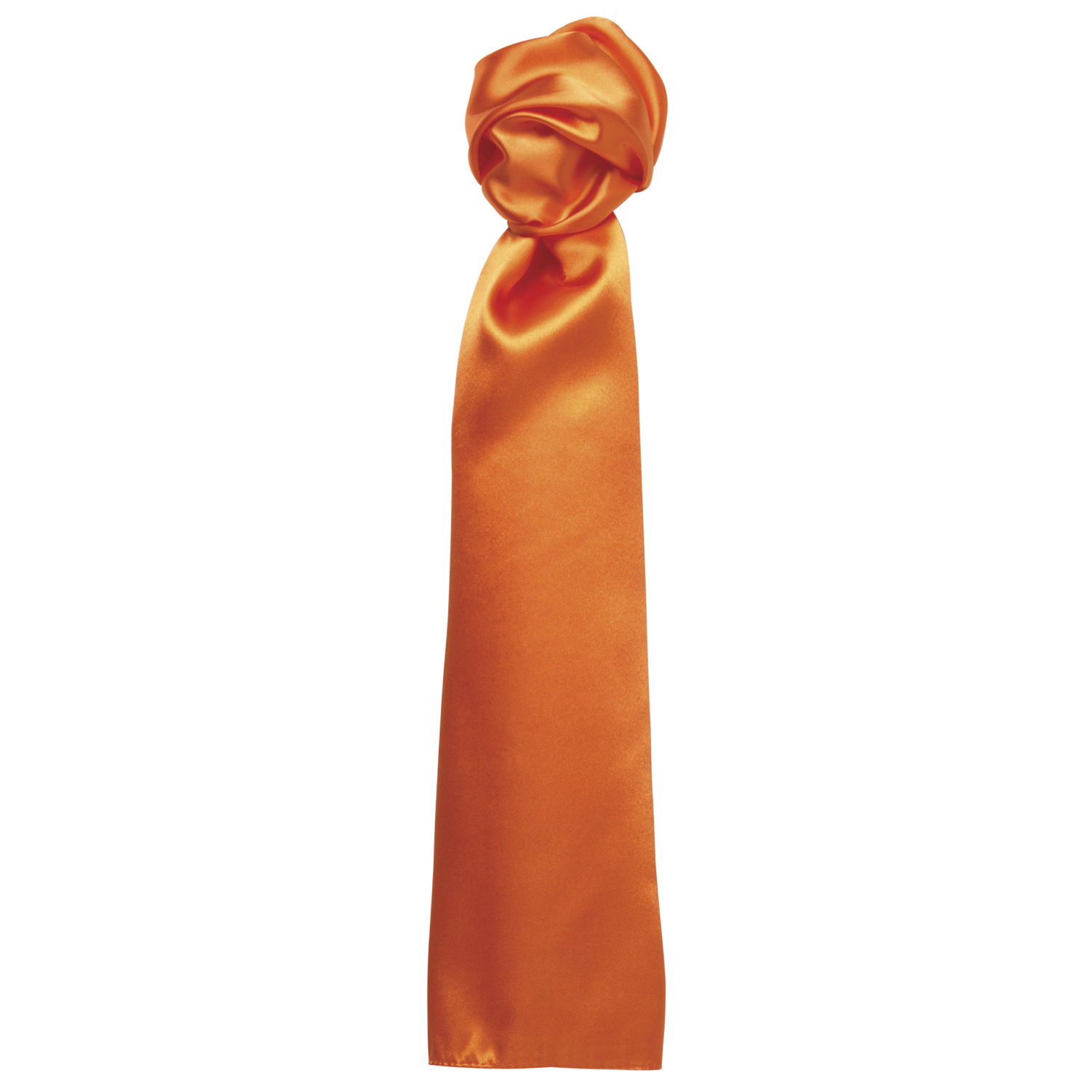 Premier Scarf - Ladies/Womens Plain Business (Orange) - One Size