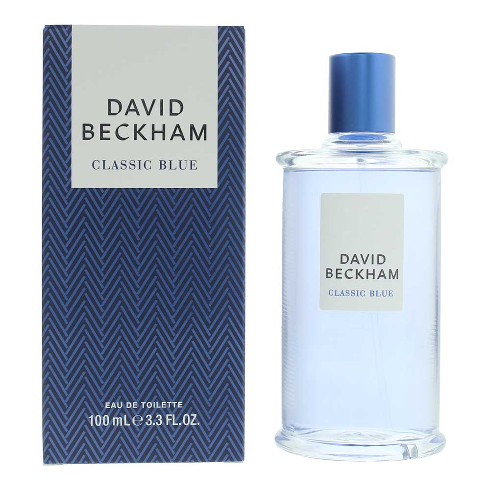 David Beckham Mens Classic Blue Eau de Toilette 100ml - One Size