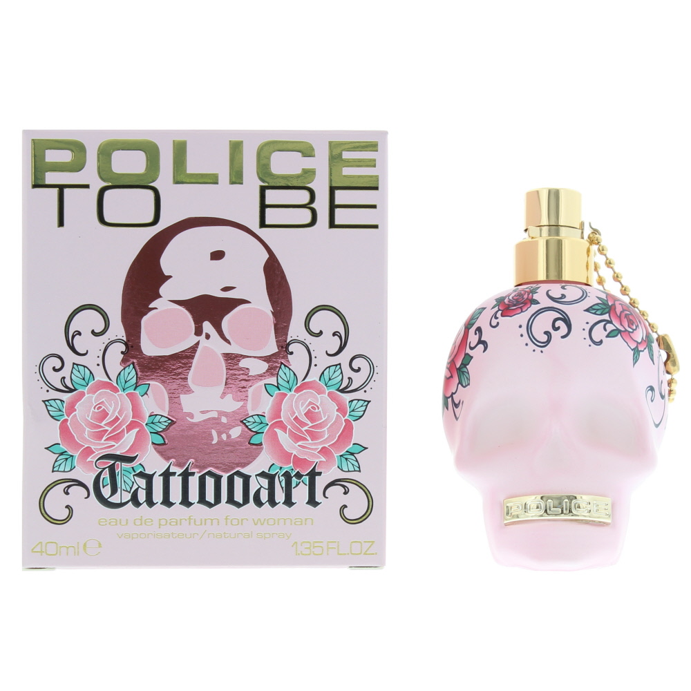 Police Womens To Be Tattooart Eau de Parfum 40ml Spray For Her - Apple - One Size