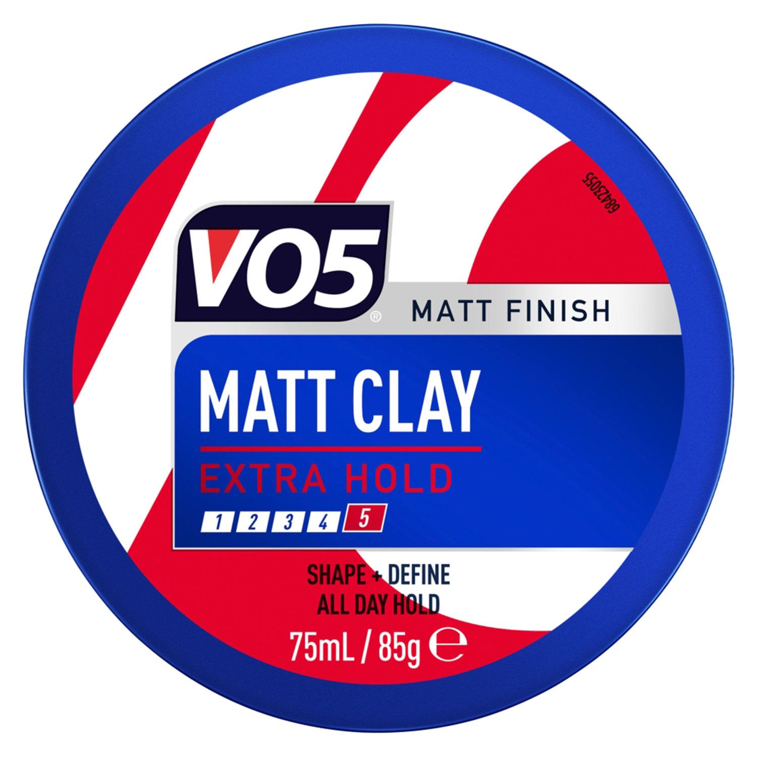 VO5 Unisex Extreme Style Matt Hair Clay 75ml - NA Fur - One Size