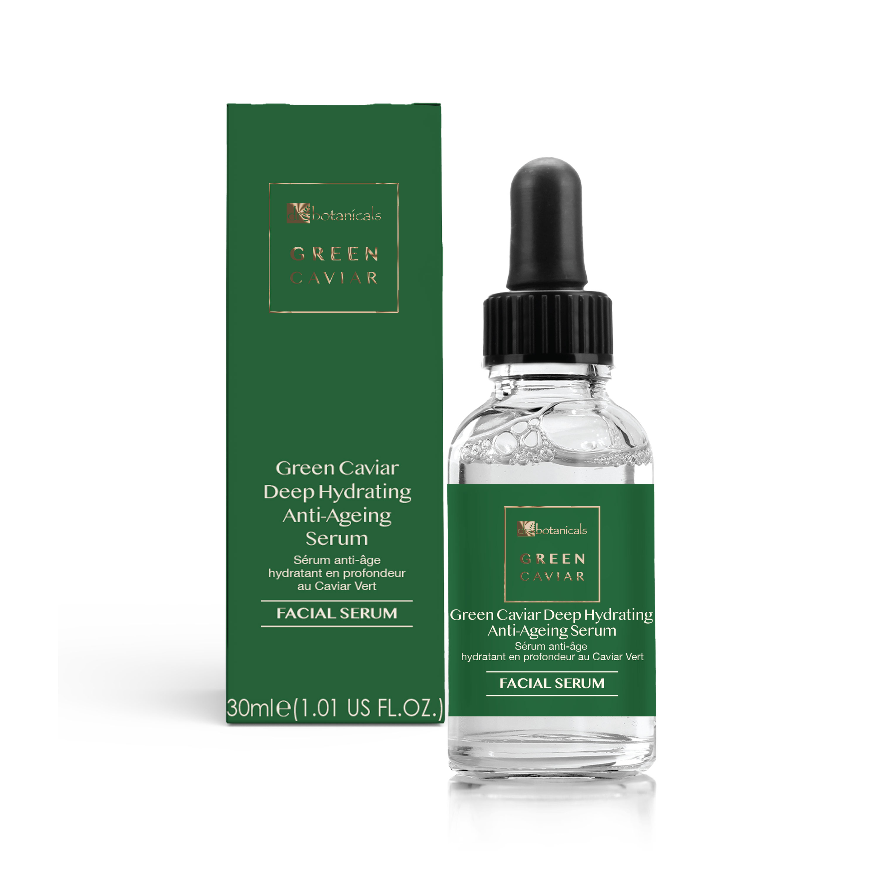 Dr. Botanicals Unisex Dr Green Caviar Deep Hydrating Anti-Aging Serum 30ml - One Size