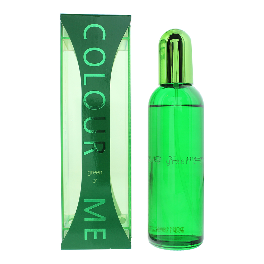 Milton Lloyd Mens Colour Me Homme Green Eau de Parfum 90ml - One Size