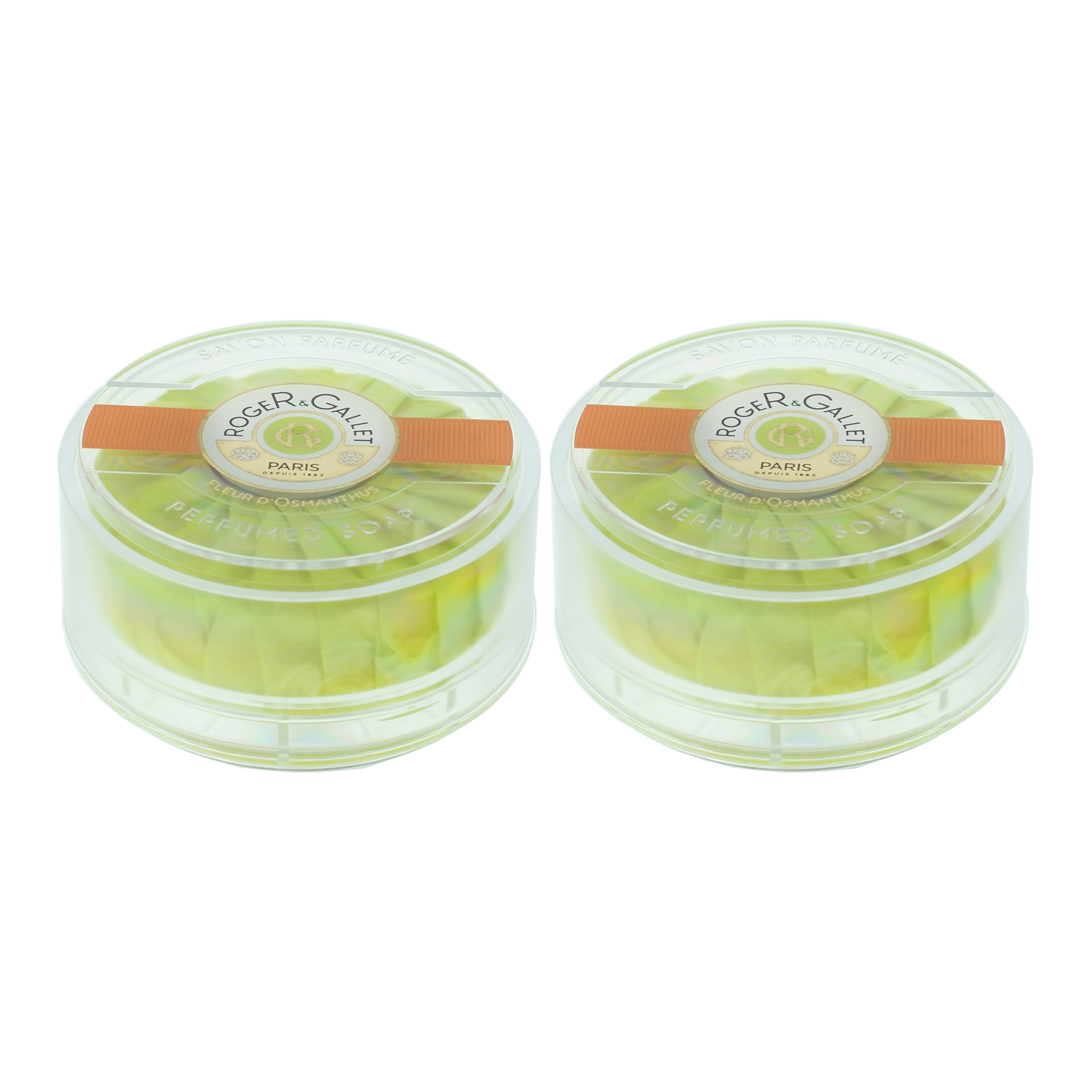 Roger & Gallet Unisex Fleur D'Osmanthus Perfumed Soap 100g x 2 - NA - One Size