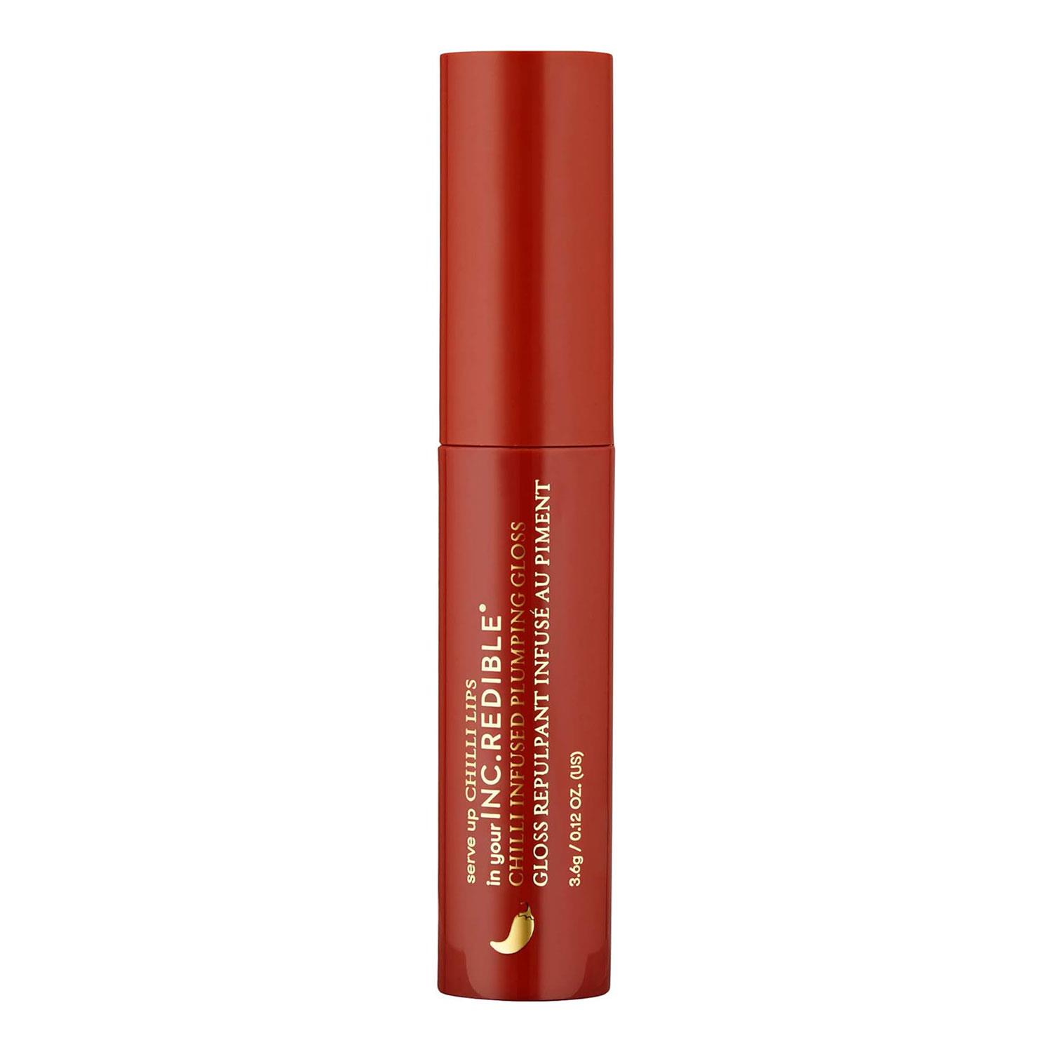 Nails Inc Womens INC.redible Plumping Lip Gloss Chilli Lips Terracotta Just cayenning it, 3.6 g - One Size