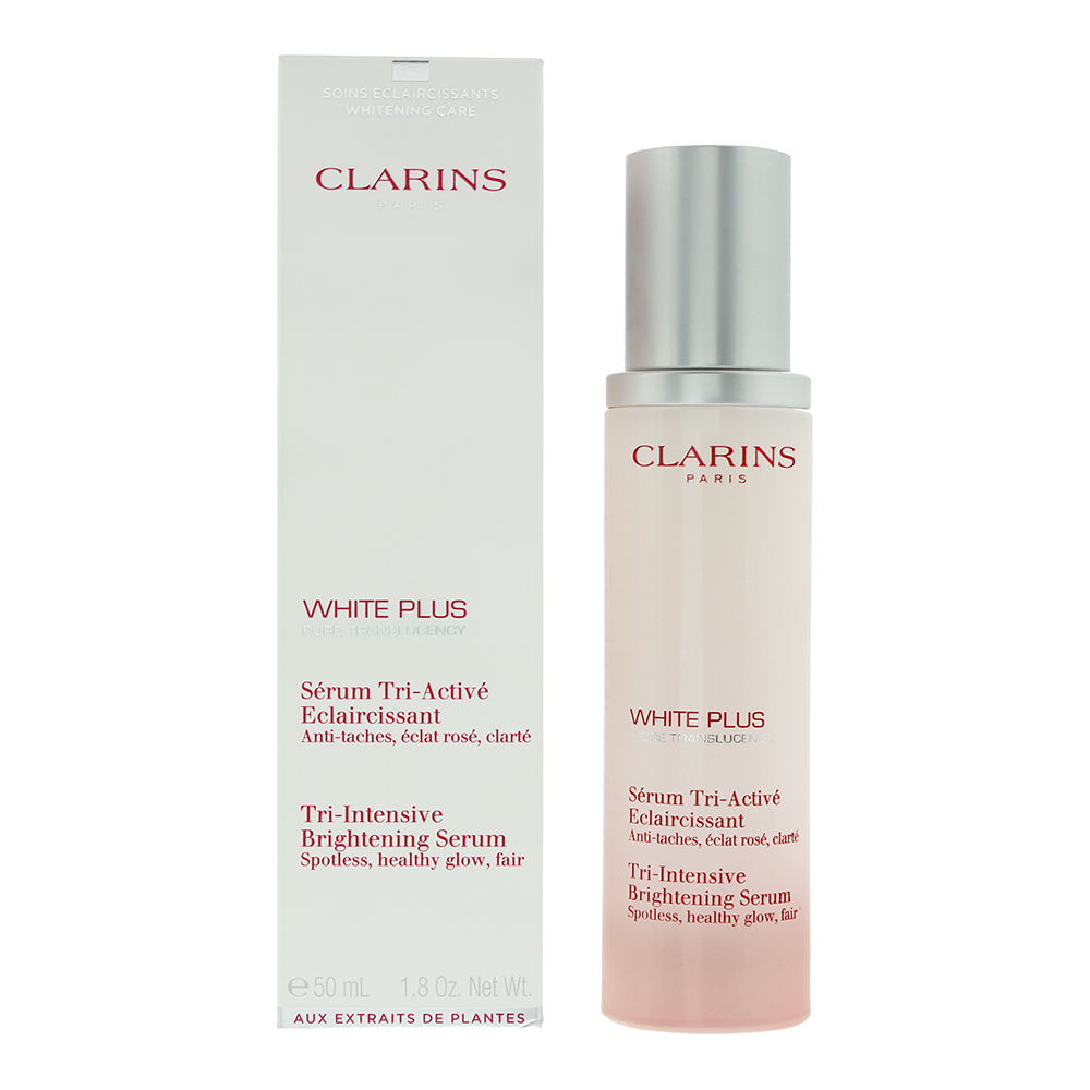 Clarins Womens White Plus Tri Intensive Brightening Serum 50ml - One Size