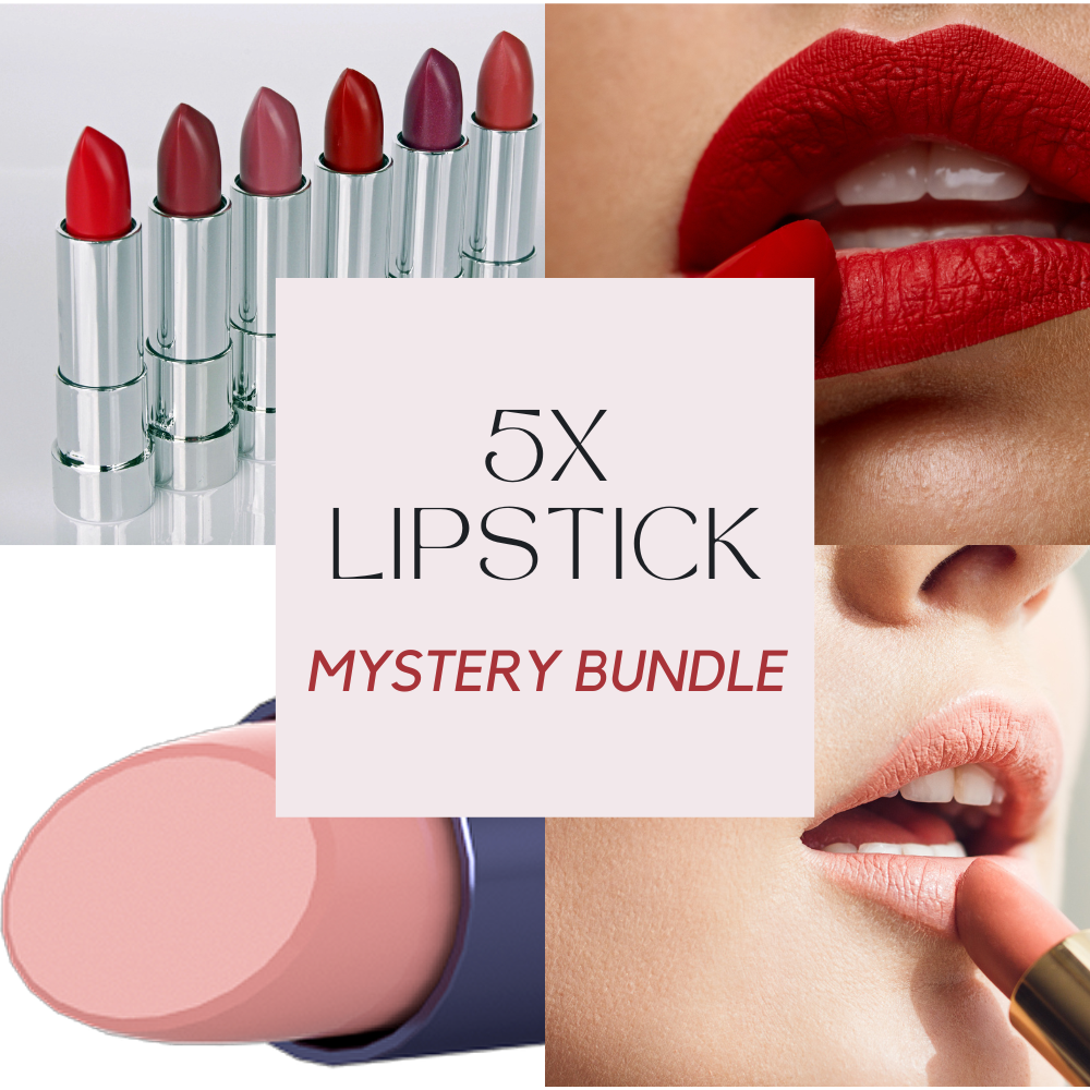 Mystery Beauty Boxes Womens Lipstick Bundle - 5 Lipsticks - NA - One Size