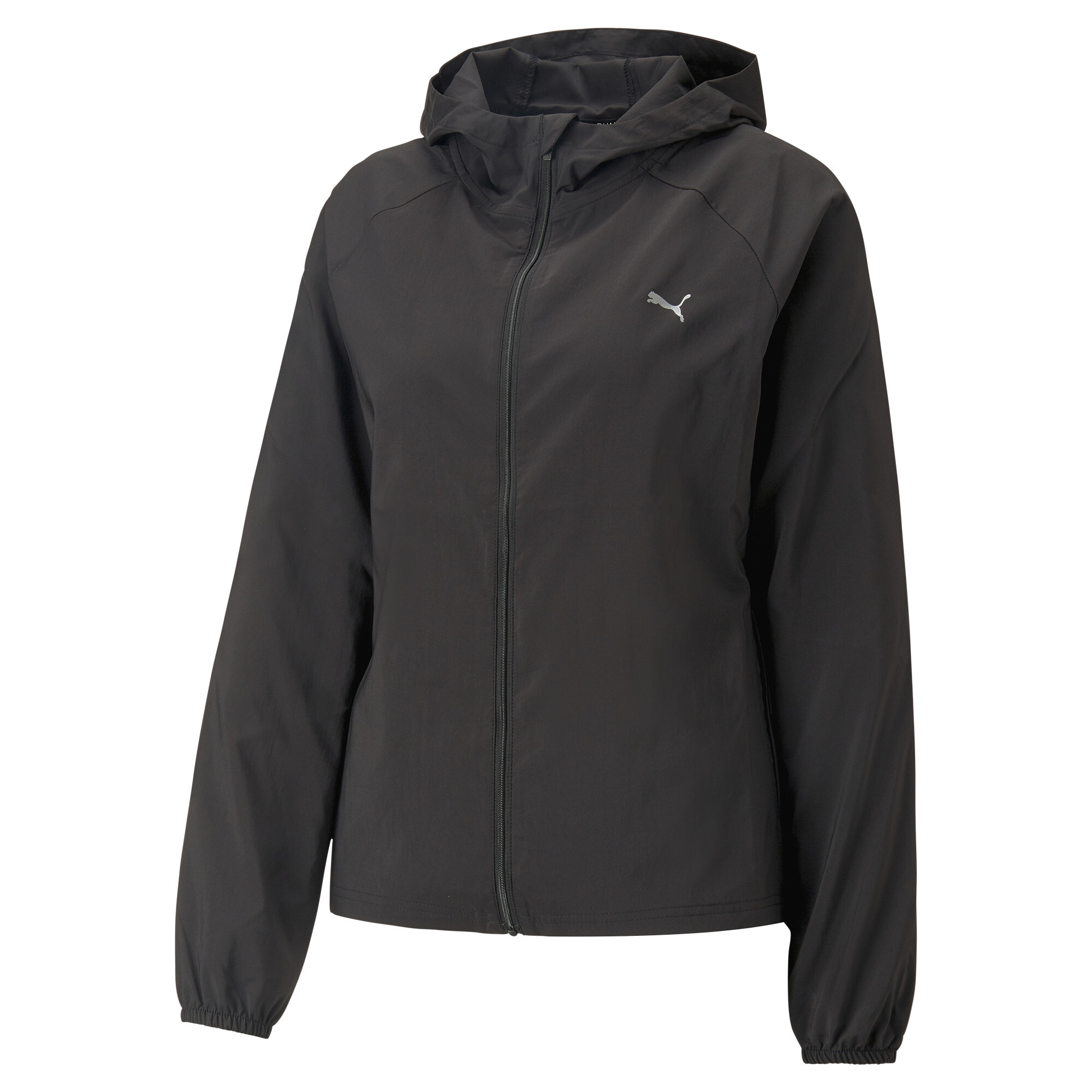 Puma Womens RUN FAVOURITE Hood Woven Jacket - Black - Size X-Small