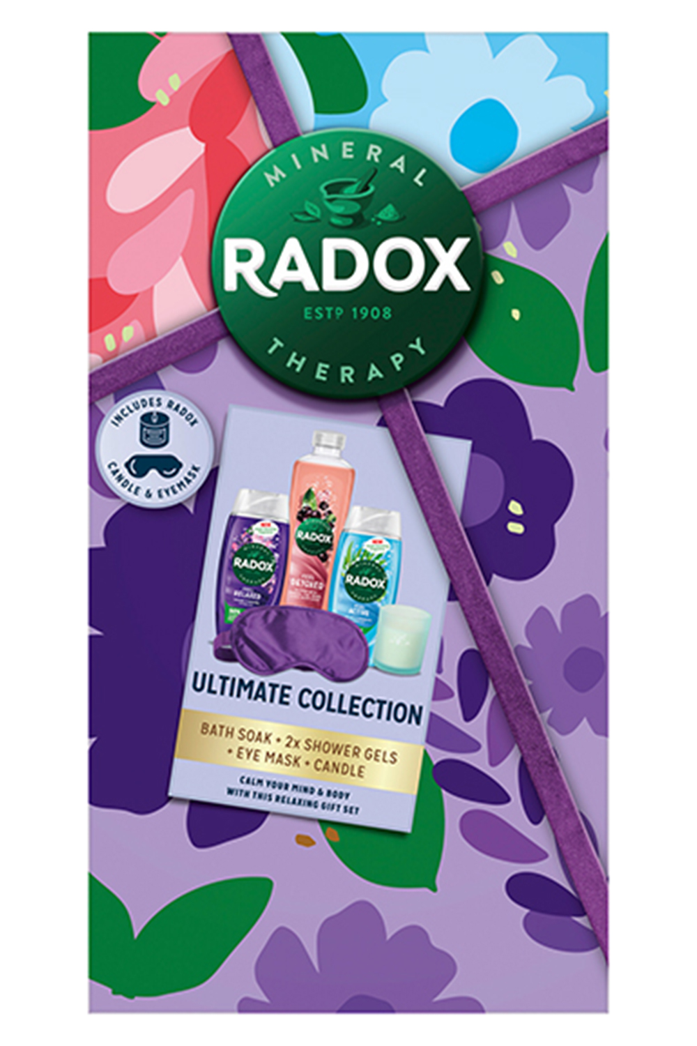 Radox Mens Ult Coll w Candle&EyeMask Gift set - One Size