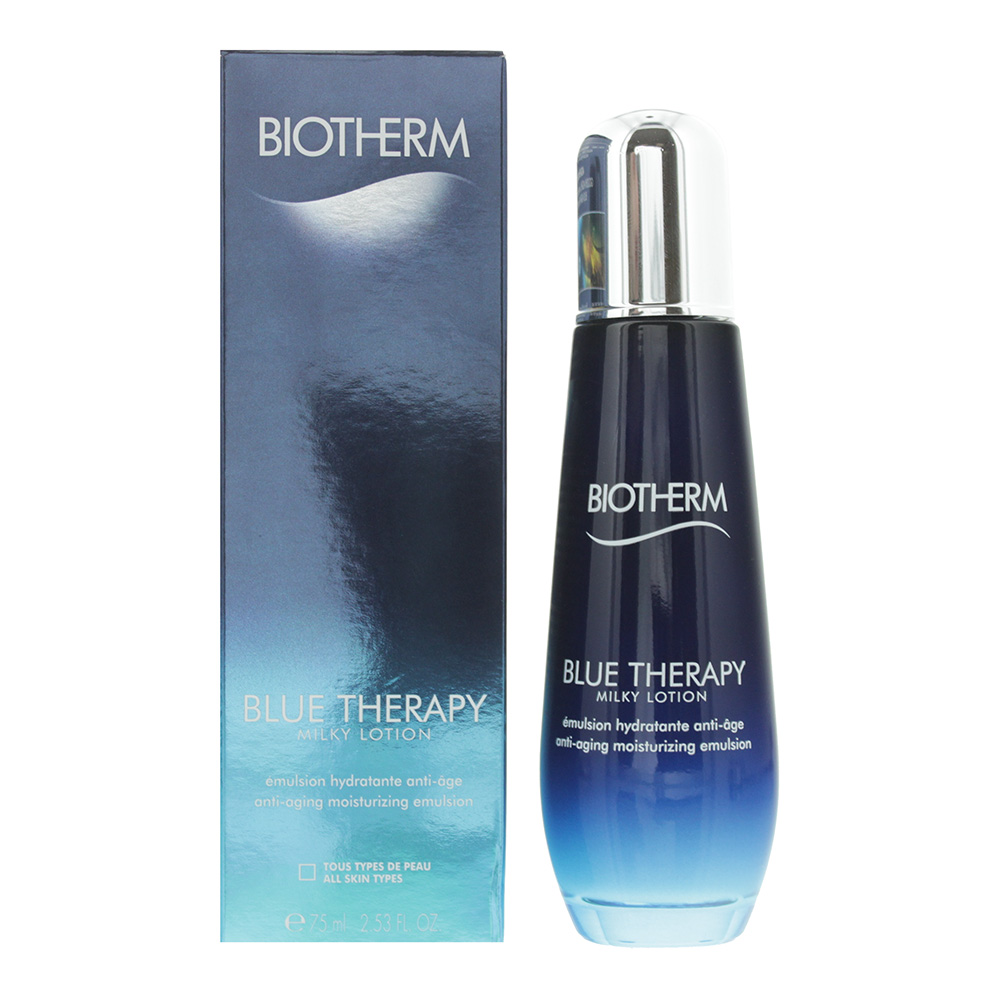 Biotherm Unisex Blue Therapy Milky Lotion Anti - Aging Moisturising Emulsion 75ml - One Size