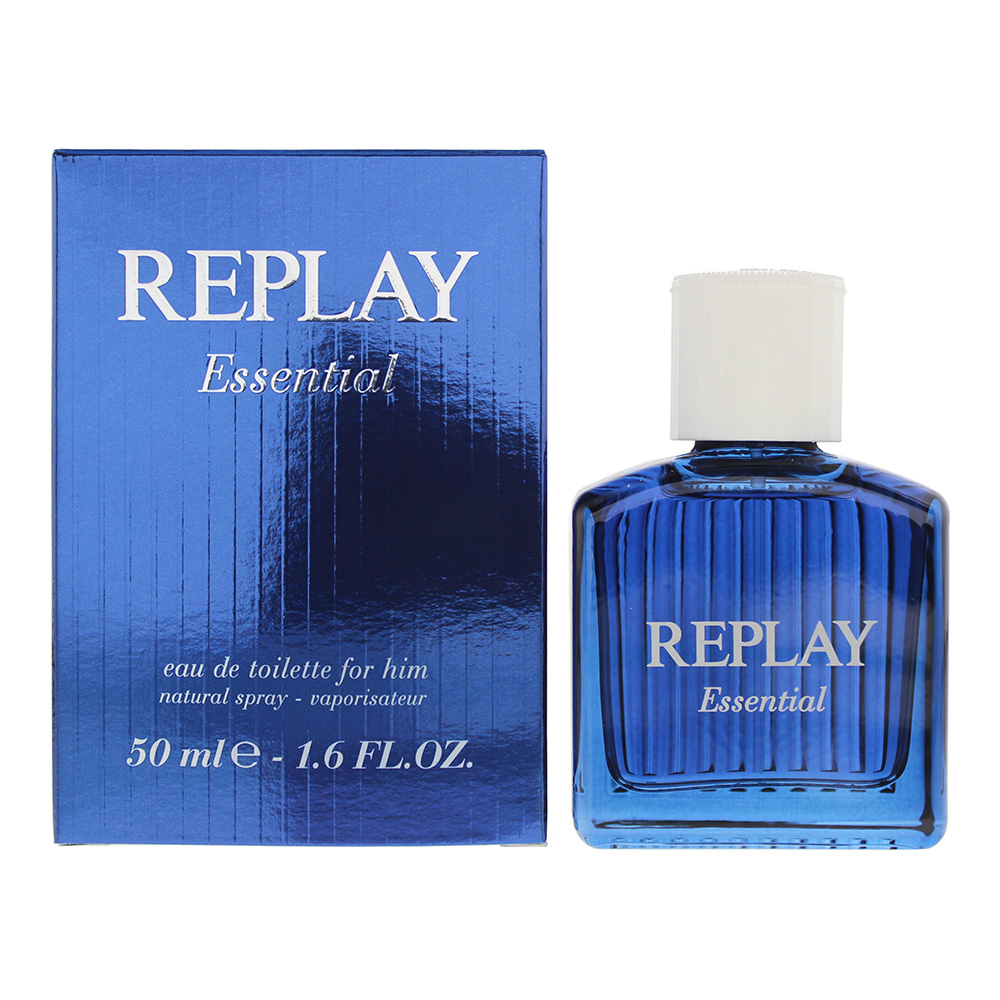 Replay Mens Essential For Him Eau De Toilette 50ml - Orange - One Size