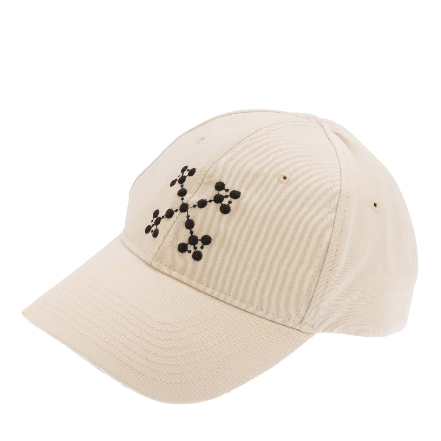 Off-White Unisex Accessories Off White Dots Baseball Cap in Off Cotton - One Size