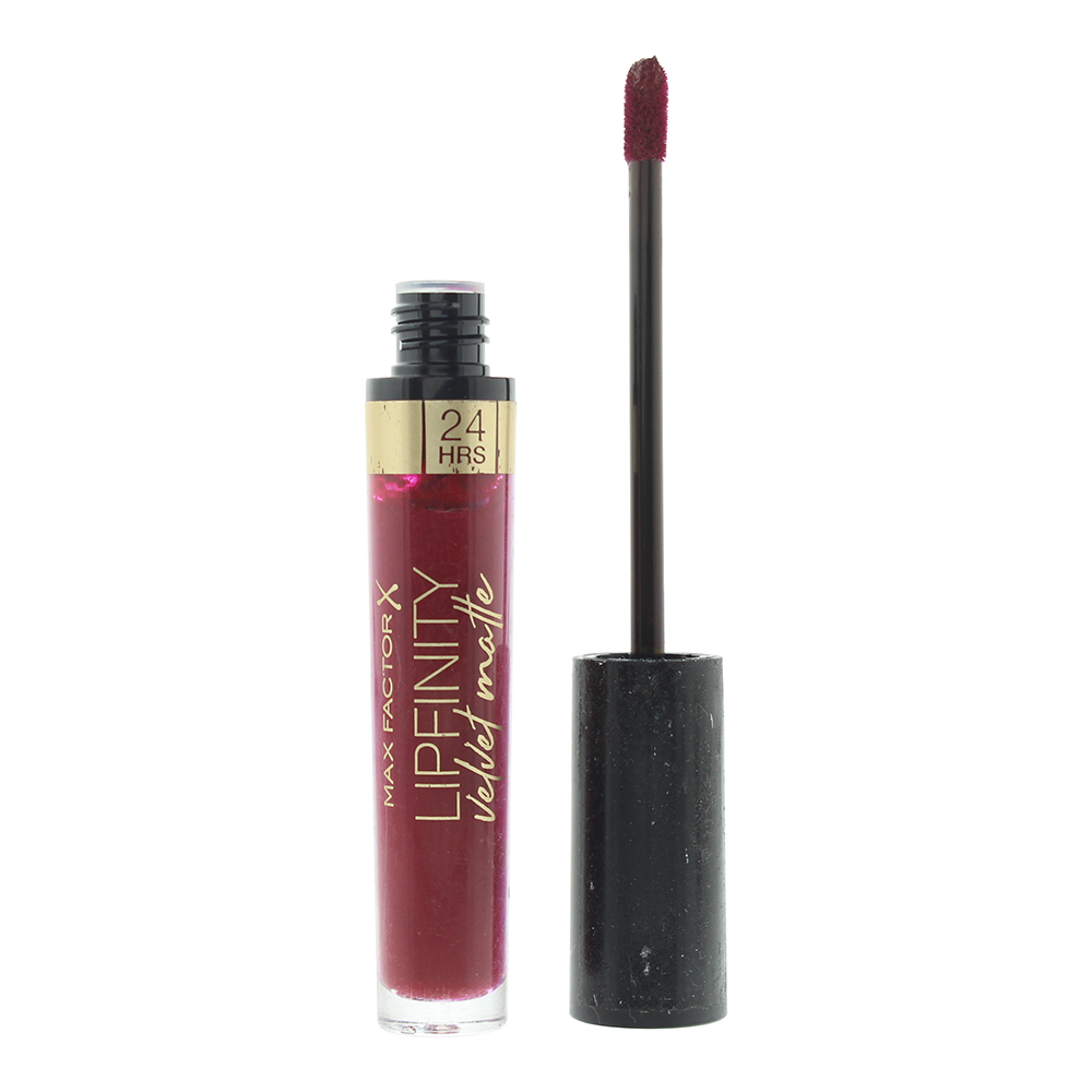 Max Factor Womens Lipfinity Velvet Matte Liquid Lipstick 3.5ml - 090 Red Allure - One Size