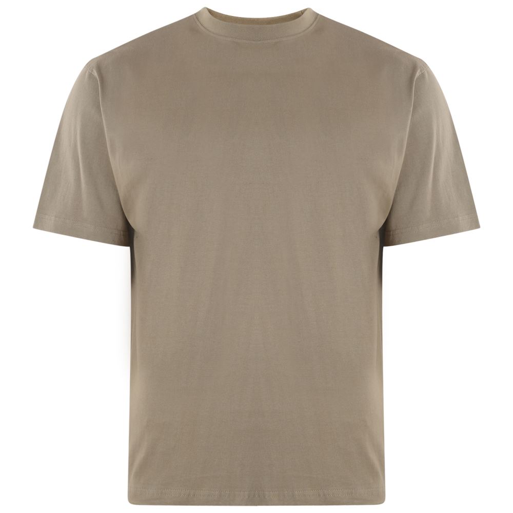 Kam Menswear Kam Denim Mens T-Shirts Big & Tall Short Sleeve Crew Neck - Olive - Size 2XL