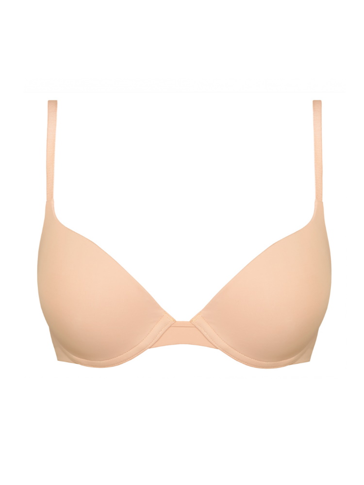 Wonderbra Womens Ultimate Silhouette T-Shirt Bra - Beige - Size 36E