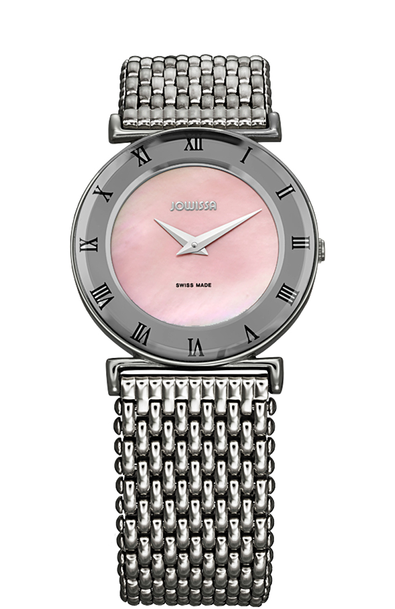 Jowissa : womens roma mol mother of pearl watch - Silver - One Size