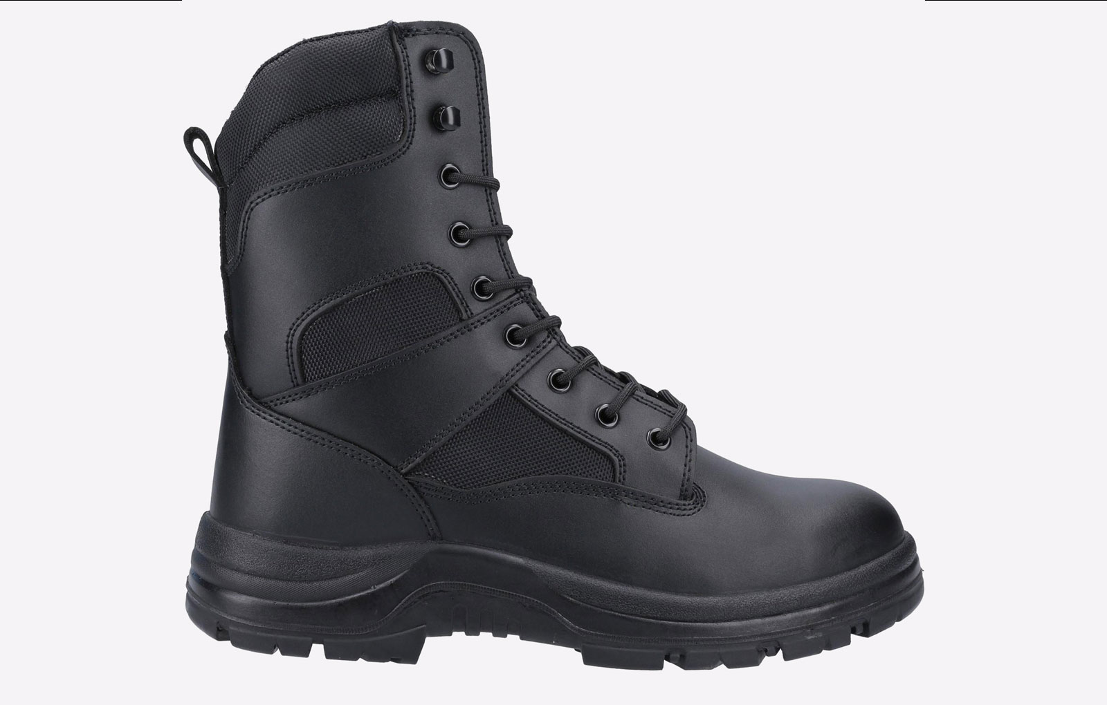 Amblers Safety Mens S3 SRC Side Zip Boots Men - Black - Size UK 10.5