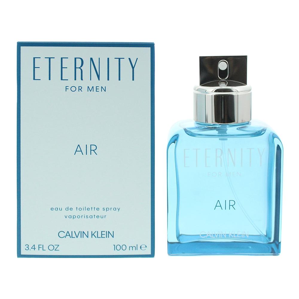 Calvin Klein Mens Eternity For Men Air Eau de Toilette 100ml Spray - Apple - One Size