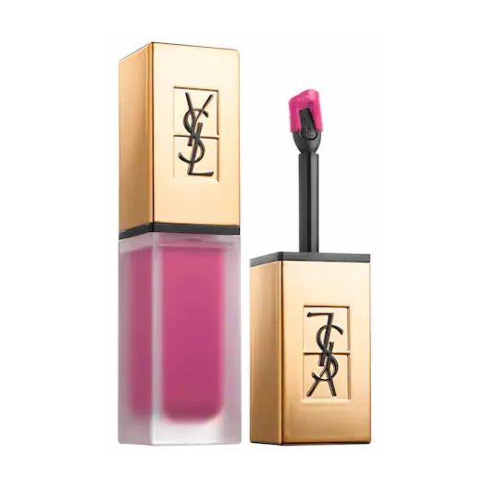 YSL Womens Yves Saint Laurent Tatouage Couture Liquid Matte Lip Stain - 19 Fuchsia Intime - One Size