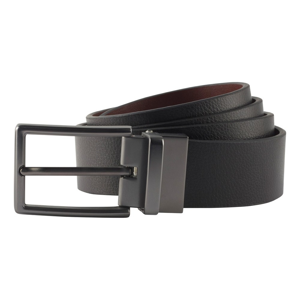 Asquith & Fox Mens Two-Way Leather Belt (Black/Brown) - Multicolour - One Size