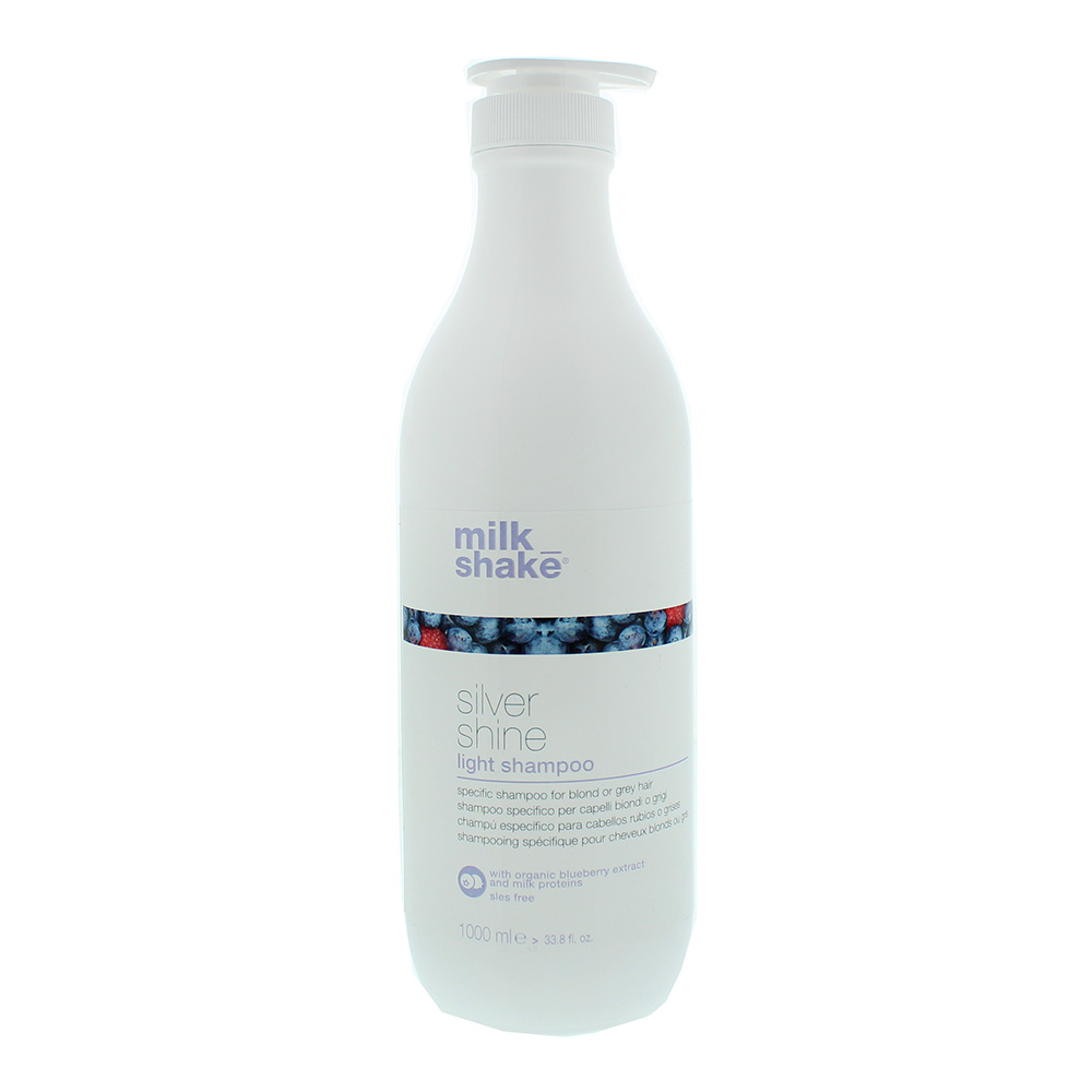 Milkshake Unisex milk_shake Silver Shine Light Shampoo 1000ml - For Blonde Or Grey Hair - One Size