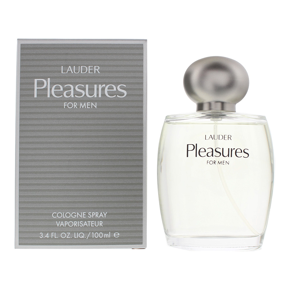 Estee Lauder Mens Pleasures Cologne Spray 100ml For Him - NA - One Size