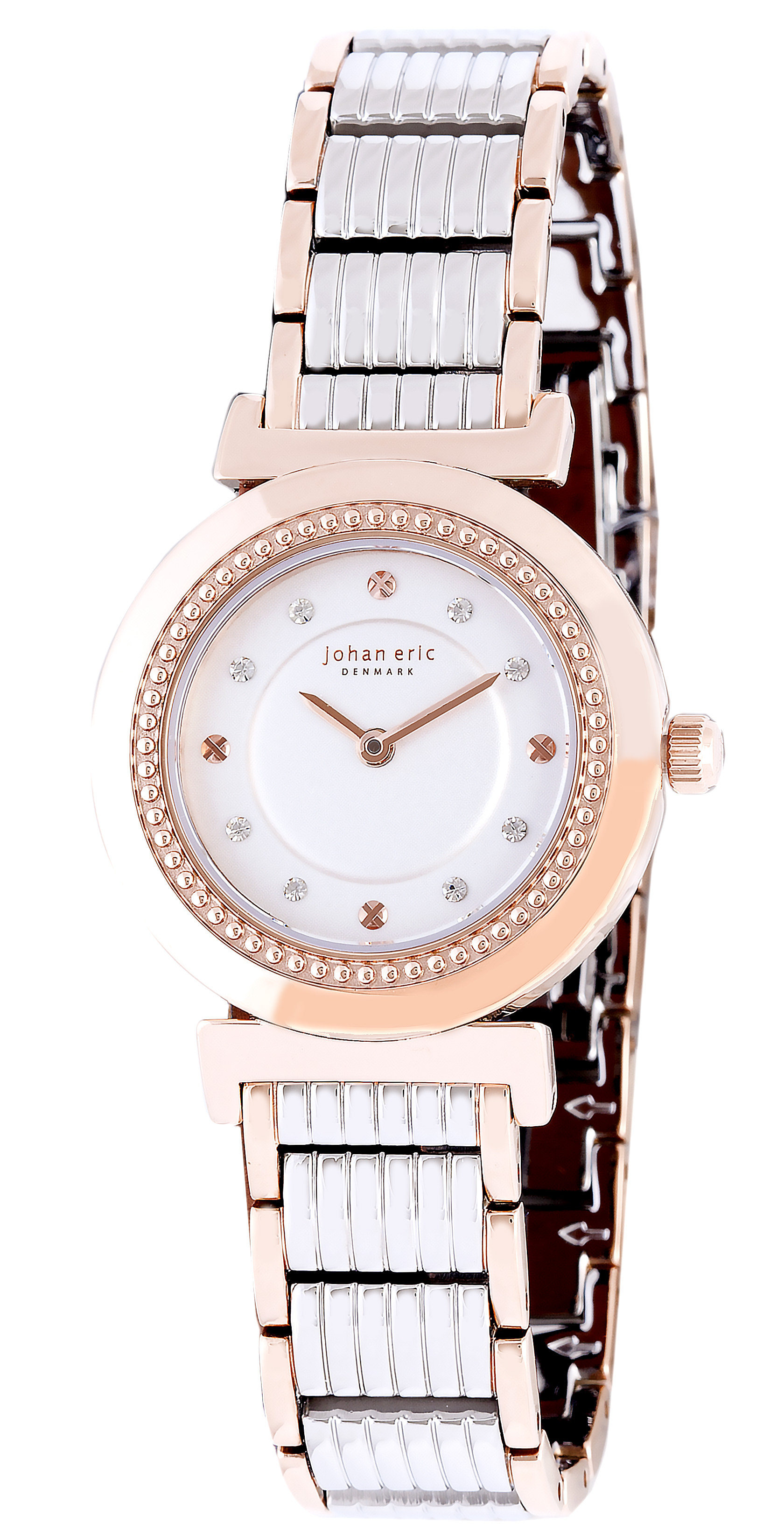 Johan Eric : djursland womens silver watch.. - Silver & Gold Stainless Steel - One Size