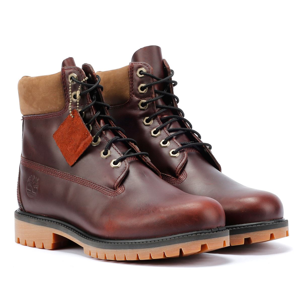 Mens red timberland boots uk shop