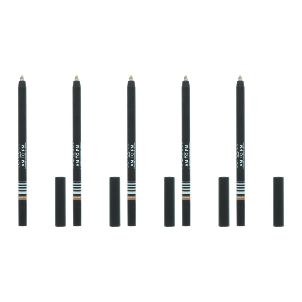 Lottie London Womens Am To Pm Eyeliner Pencil 1.1g - Sunburst x 5 - NA - One Size