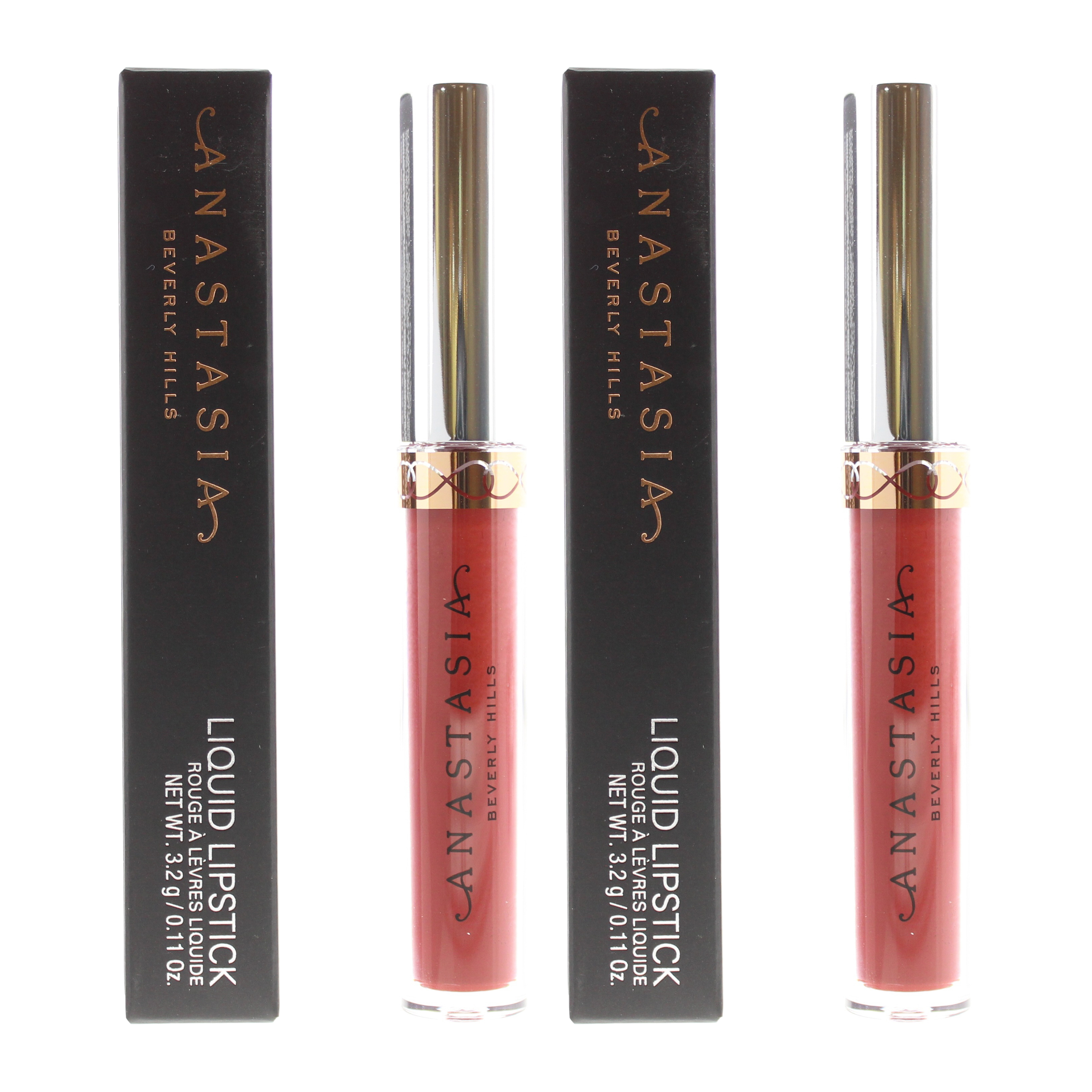 Anastasia Beverly Hills Womens Liquid Lipstick 3.2g - Heathers x 2 - NA - One Size