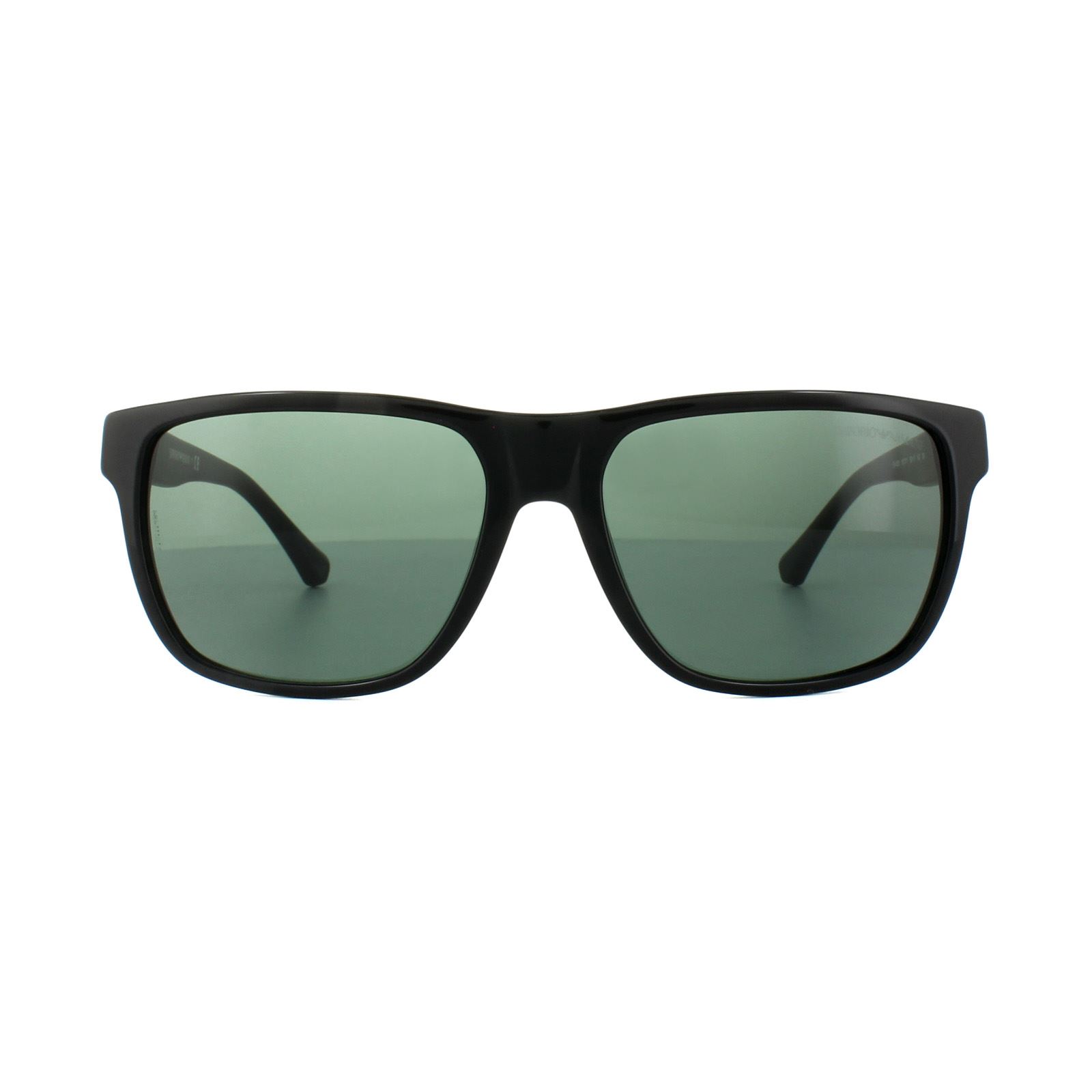 Emporio Armani Mens Sunglasses 4035 501771 Black Grey Green - One Size