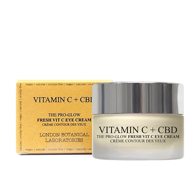 London Botanical Laboratories Unisex Vitamin C + CBD Eye Cream 20ml - One Size