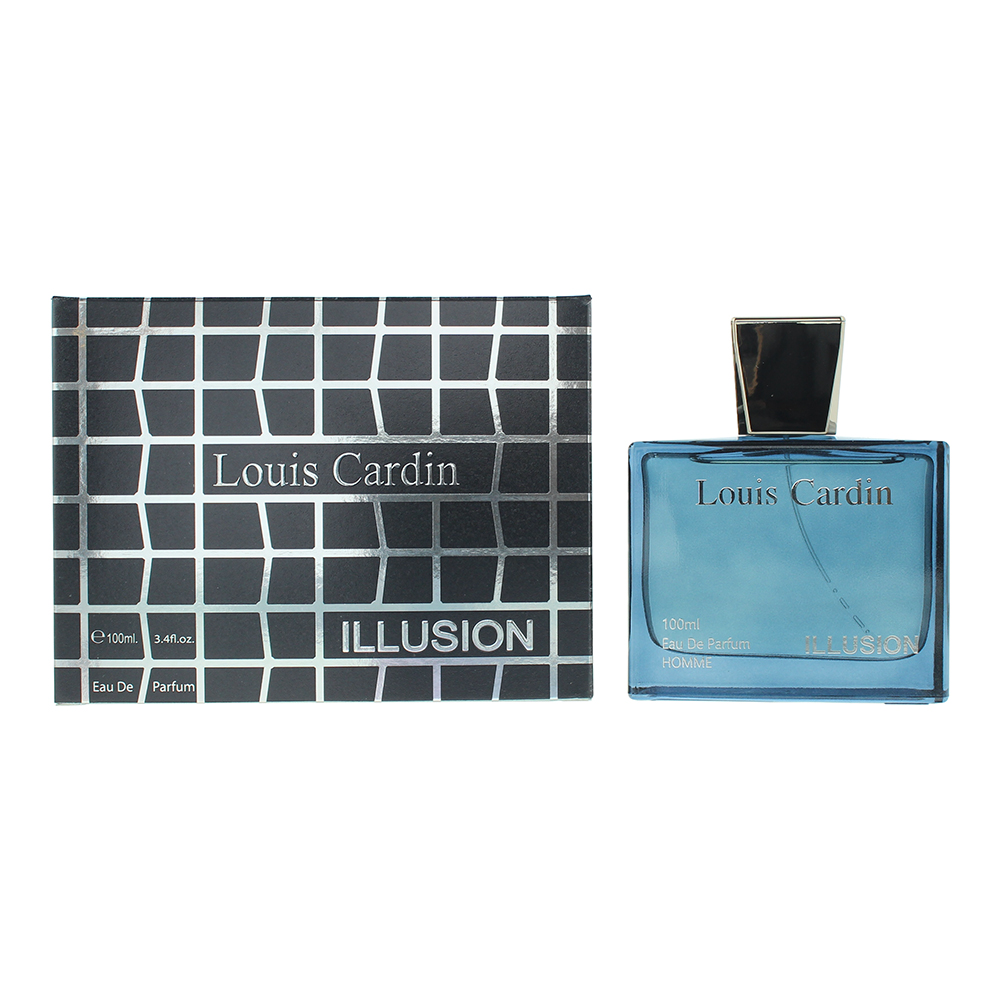 Louis Cardin Mens Illusion Eau de Parfum 100ml - One Size