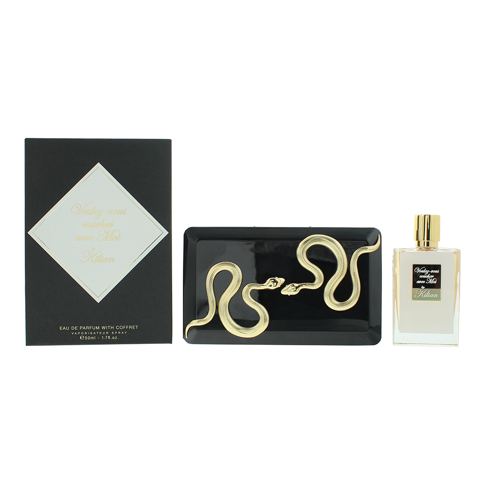 Kilian Unisex Voulez-Vous Coucher Avec Moi With Coffret Refillable Eau de Parfum 50ml - One Size