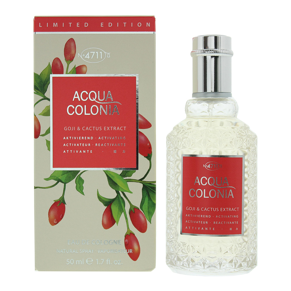 4711 Unisex Acqua Colonia Goji & Cactus Eau De Cologne 50ml - NA - One Size